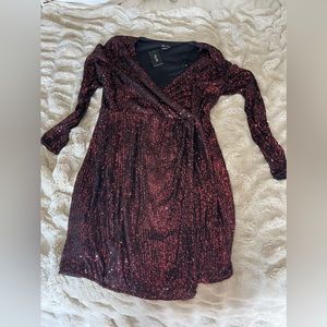 City Chic Dress Razzle Ruby NWT Size S but really XL (Size 16/18)